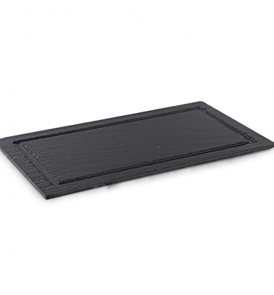 Dikdörtgen Oluklu Sunum Tepsisi 30x20 cm
