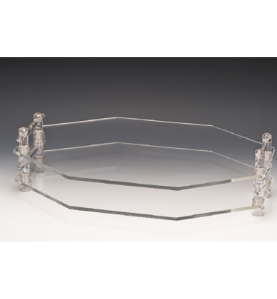 ZCP 587 AKRİLİK TEŞHİR STANDI / SEKİZGEN 60 X 40 CM