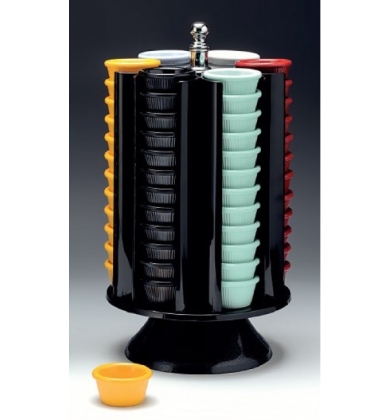 ZCP 097 ABS DÖNER SOSLUK REÇELLİK STANDI (K 2006 MODEL 72 ADET SOSLUK ALMAKTADIR) 30 X H:46 CM