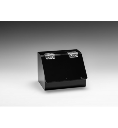 ZCP 355-3 AKRİLİK BAHŞİŞ KUTUSU SİYAH 14,5*20*H14,5 CM