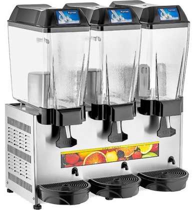 Üçlü Ayran Soğutucu 20+20+20 lt